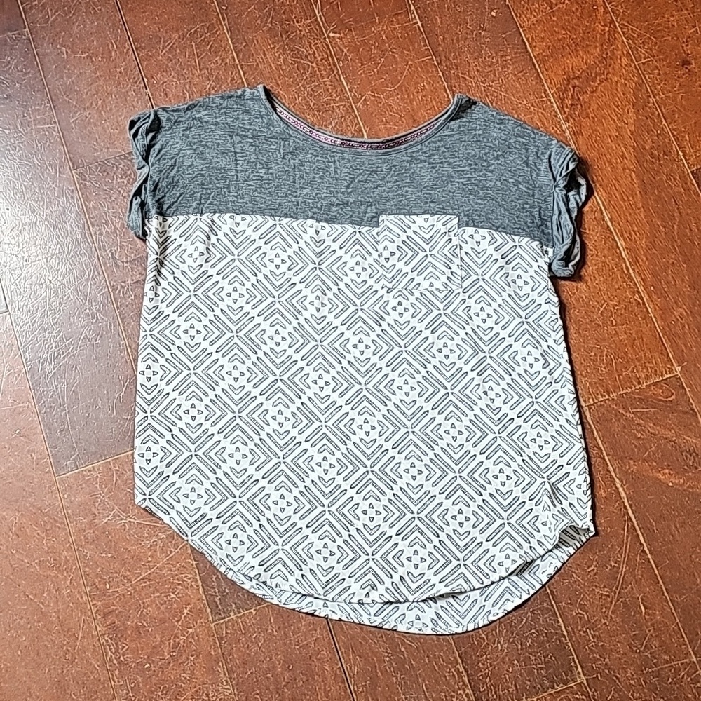 Knox Rose M black/white/grey blouse